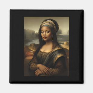 Íman Mon Africano de História Negra Americana da Mona N