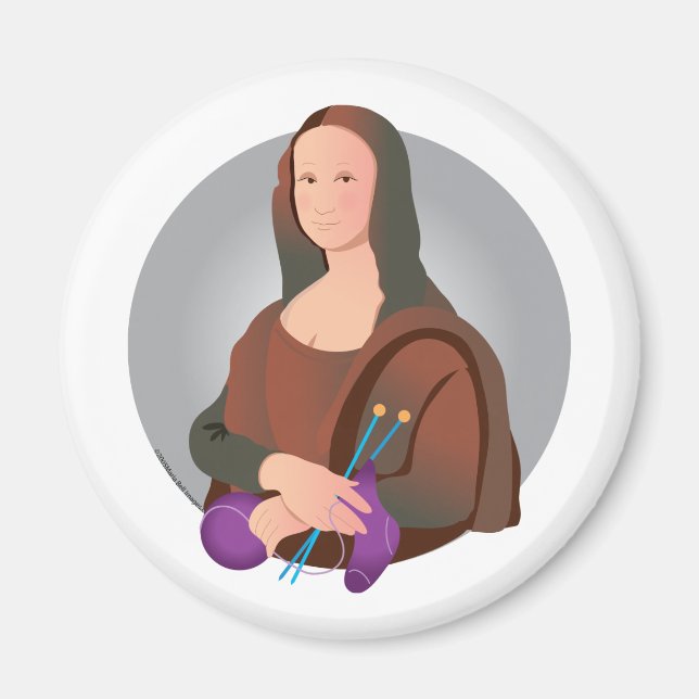 Íman Mona Knits (Frente)