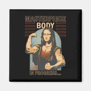 Íman Mona Lisa Bodybuilding Muscle Gym Weising Wo