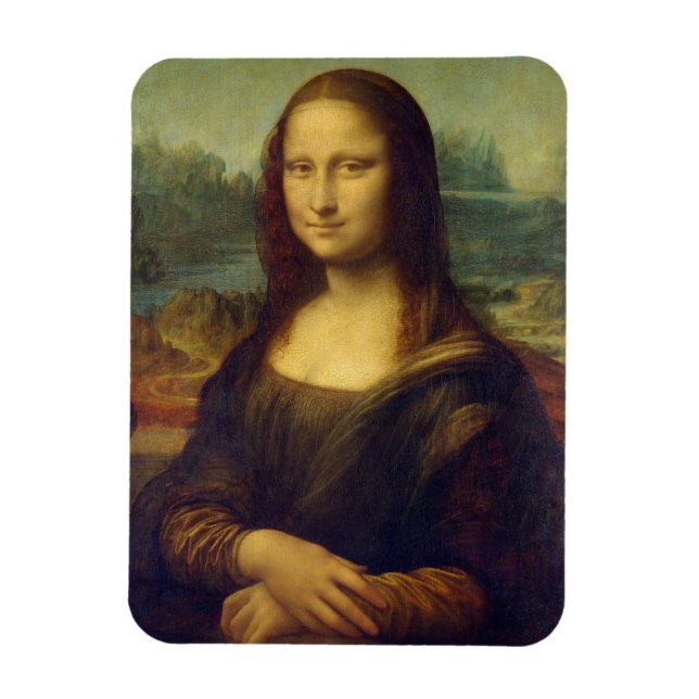 Íman Mona Lisa by Leonardo Da Vinci (Vertical)