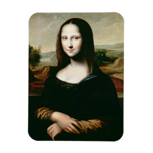 Íman Mona Lisa, cópia da pintura por Leonardo a