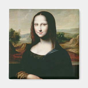 Íman Mona Lisa, cópia da pintura por Leonardo a