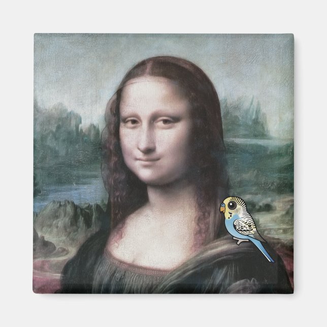 Íman Mona Lisa e Orçamentos (Frente)
