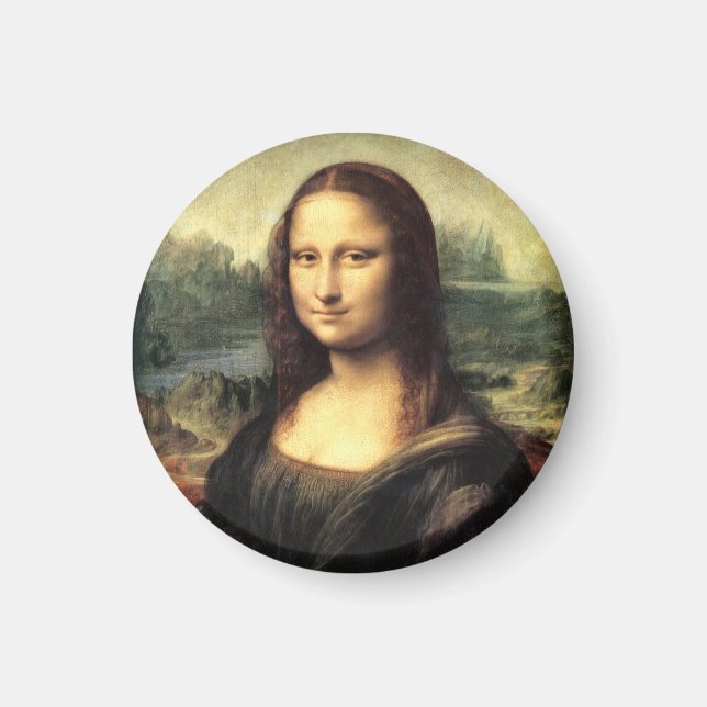 Íman Mona Lisa Leonardo da Vinci (Frente)