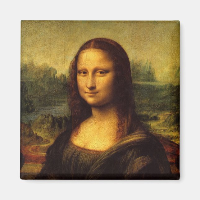 Íman Mona Lisa Leonardo Da Vinci (Frente)