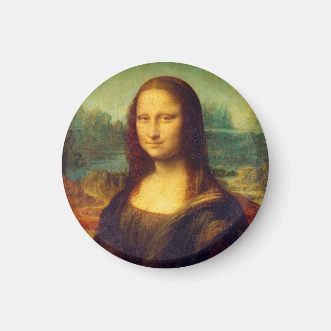 Íman Mona Lisa por Leonardo Da Vinci (Frente)