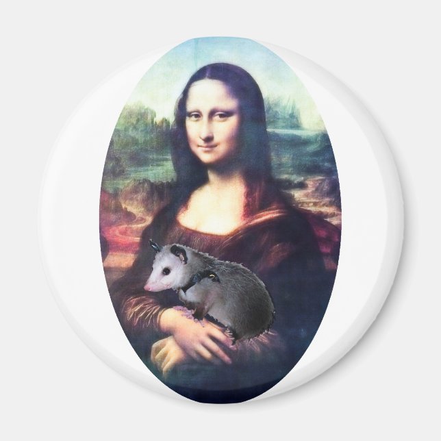 Íman Mona Lisa Possum (Frente)