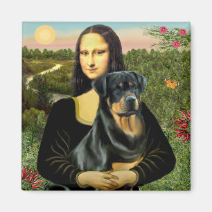 Íman Mona Lisa - Rottweiler (#3)