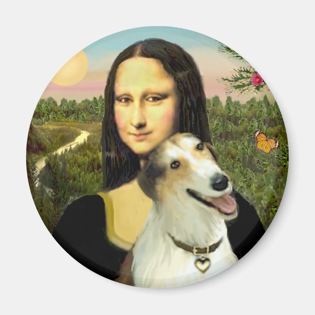 Íman Mona Lisa's Borzoi (Frente)