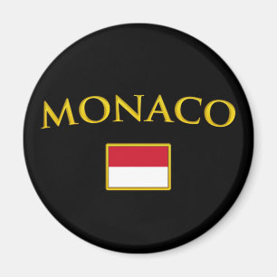 Íman Monaco dourado