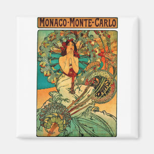 Íman Monaco Monte - arte Nouveau de Carlo