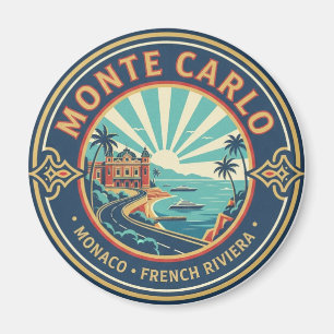 Íman Mônaco Monte Carlo à Noite