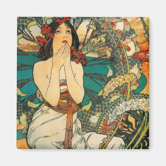 Íman Mônaco Monte Carlo Alphonse Mucha