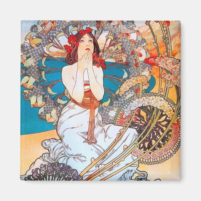 Íman Mônaco, Monte-Carlo, Mucha (Frente)