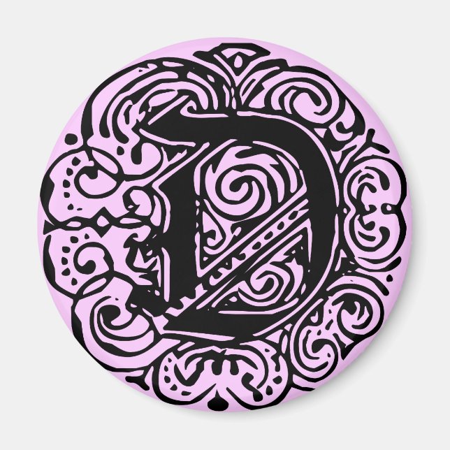 Íman Monarchia Black "D" (Frente)