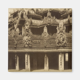 Íman Monastério ou pagode, detalhe, provavelmente