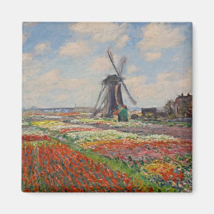 Íman Monet - Champs de Tulipes en Hollande