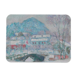 Íman Monet - Noruega, Sandviken Village na neve