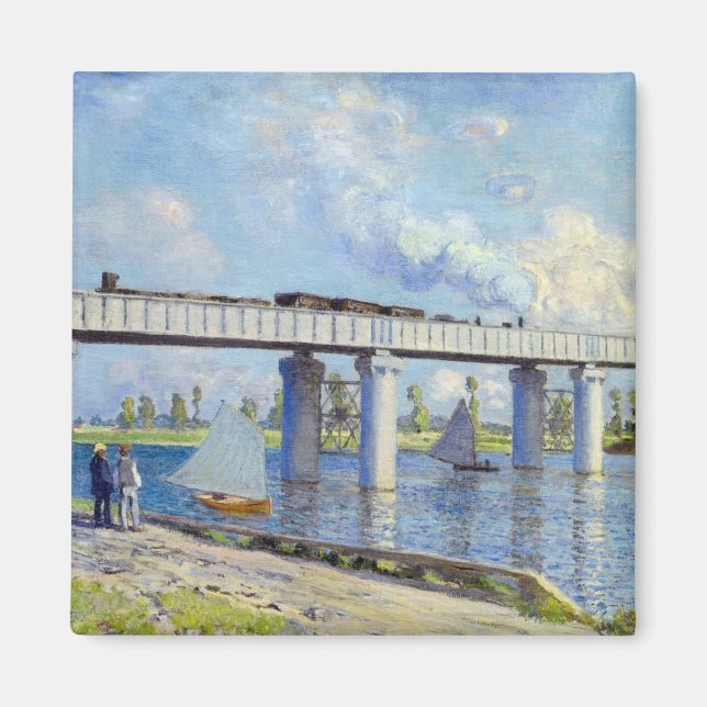 Íman Monet - Ponte ferroviária no Argenteuil (Frente)