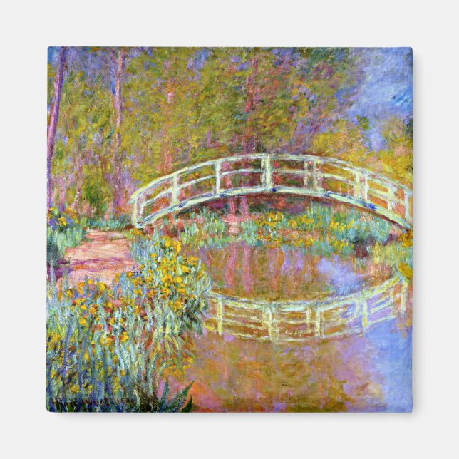 Íman Monet - Ponte no Jardim de Monet (Frente)