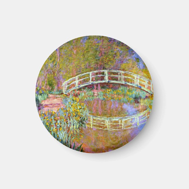 Íman Monet - Ponte no Jardim de Monet (Frente)