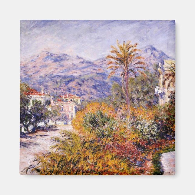 Íman Monet - Strada Romada em Bordighera (Frente)
