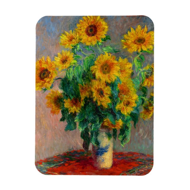 Íman Monet Sunflower (Vertical)