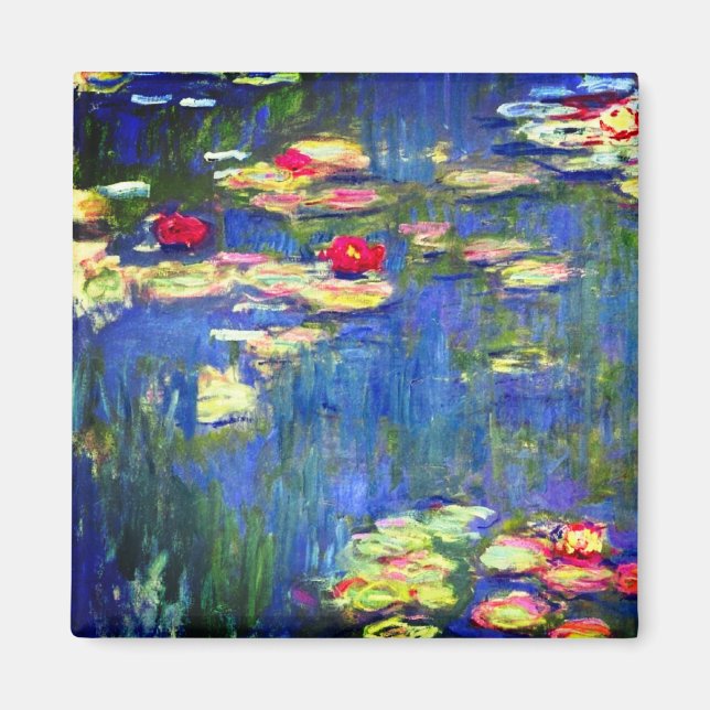 Íman Monet Water Lily (Frente)