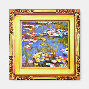 Íman Monet Waterlílias, Enquadrados, Belas Artes