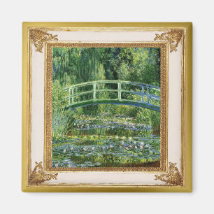 Íman Monet Waterlilies e ímã da obra-prima da ponte