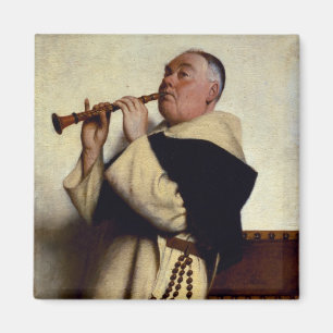 Íman Monge que joga um clarinete