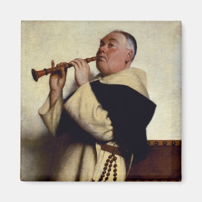 Íman Monk a jogar clarinete (Frente)