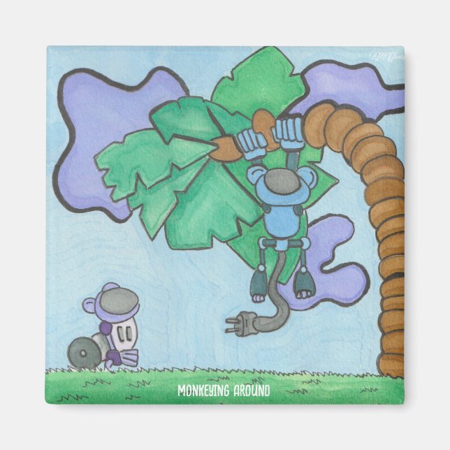 Íman Monkeings (Frente)