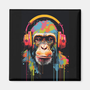 Íman Monkey Music Art Monkey Art Monkey Galeria de Maca
