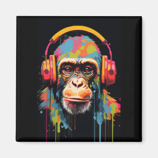 Íman Monkey Music Art Monkey Art Monkey Galeria de Maca