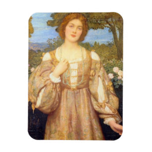 Íman Monna Giovanna (por Edward Robert Hughes)