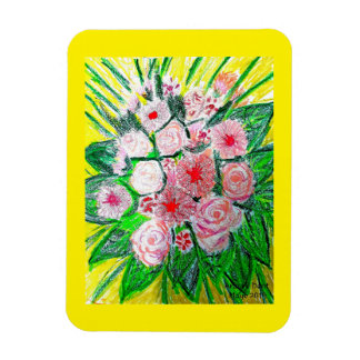 Íman Monocromático, Rosas, Dianthus caryophyllus,  Gerb