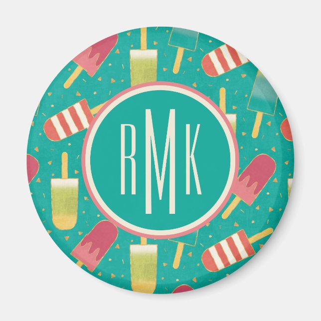 Íman Monograma | Alguma diversão na etapa solar (Frente)