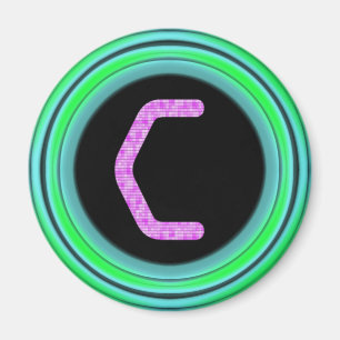 Íman Monograma "C "