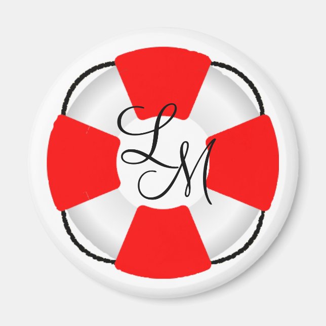 Íman Monograma do regulador de vida (Frente)