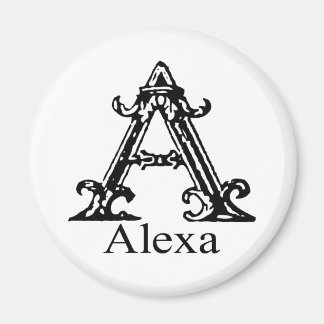 Íman Monograma do rico: Alexa