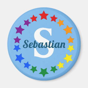 Íman Monograma e Nome de Estrelas LGBT Contemporâneas