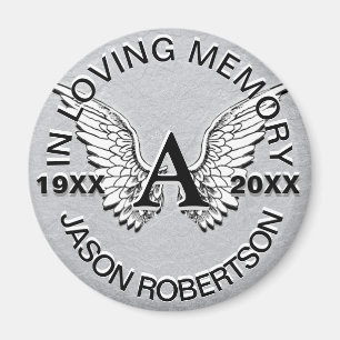 Íman Monograma Memorial Anjos