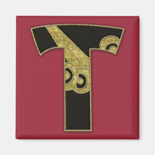 Íman monograma retrorreflector - T