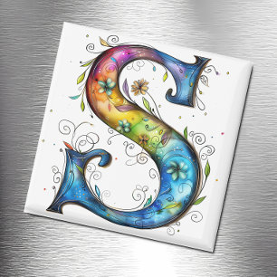 Íman Monograma Whimsical S