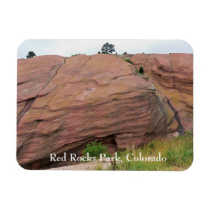 Íman Monolito Red Sandstone nas Rochas Vermelhas