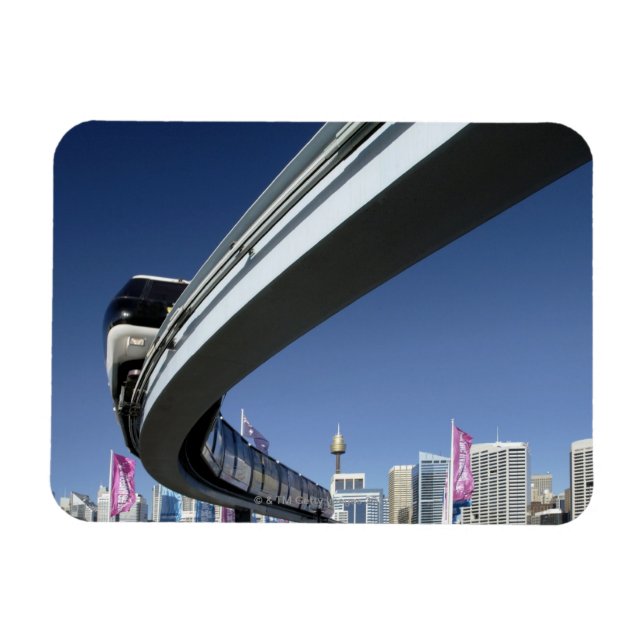 Íman Monorail in Querido Harbor, Sidney, Austrália (Horizontal)