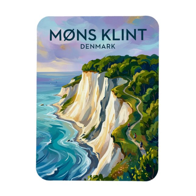 Íman Møns Klint Dinamarca (Vertical)