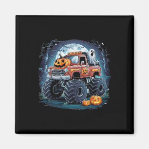 Íman Monster-caminhão Ghost Pumpkin Spooky Season Hallo