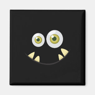 Íman Monster Face Halloween Ideia Assustadora
